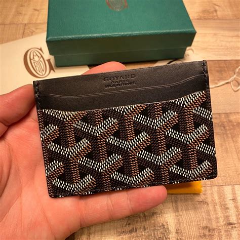 goyard double card holder|Goyard saint sulpice card holder.